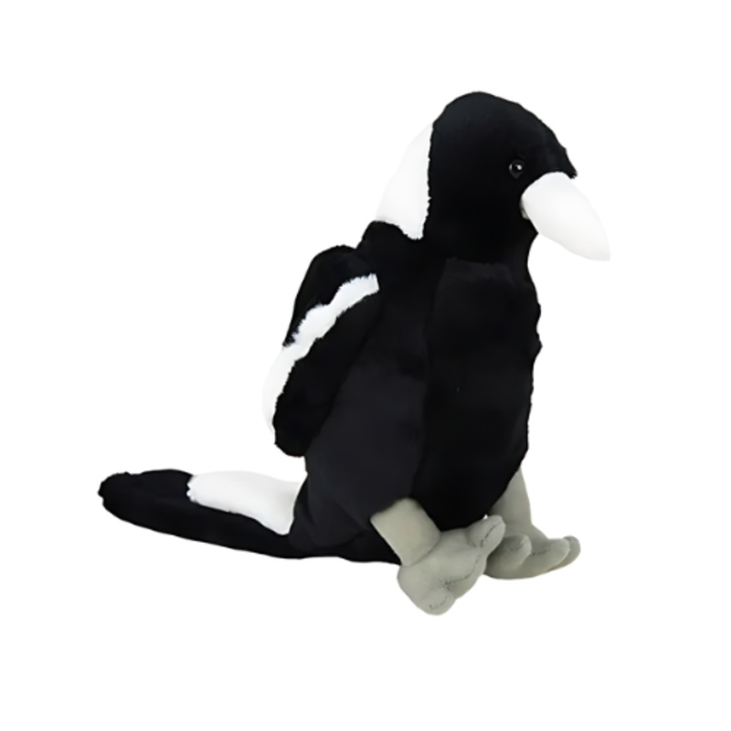 Australian Animals Magpie Teddy – Soft Toy With Sound