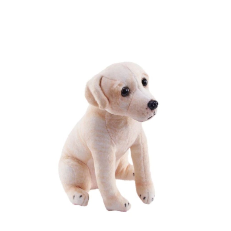 Yellow Labrador Dog Teddy Bear Soft Toy – With Sound