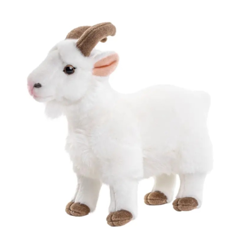 Billy – White Mountain Goat Teddy Bear – Soft Toy