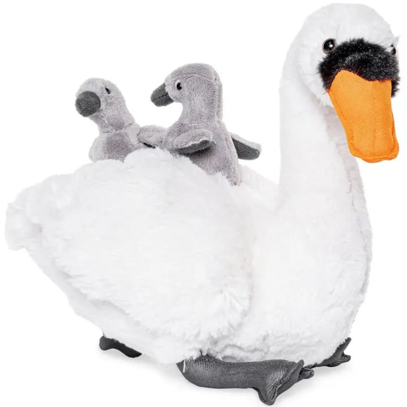 Swan with Babies Plush Teddy Bear – Soft Toy