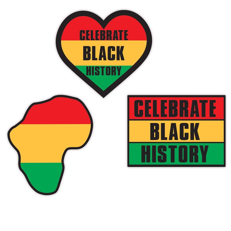 Celebrate Black History Card Cutout Decorations – Pack of 3