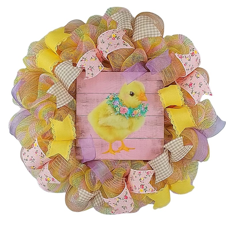 Easter Chick Wreath – FINAL SALE
