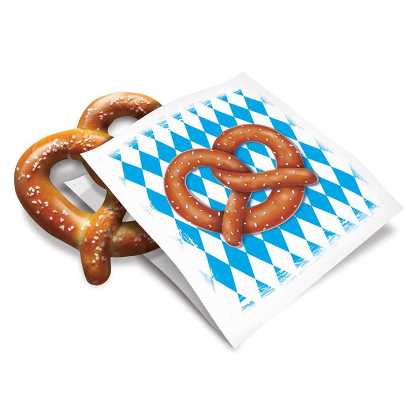 Oktoberfest Pretzel Paper Bags – 15cm – Pack of 50
