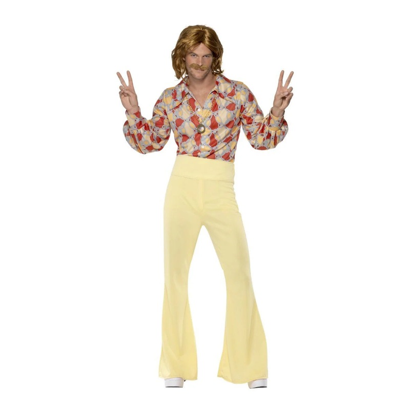 1960’S Groovy Guy Costume Large