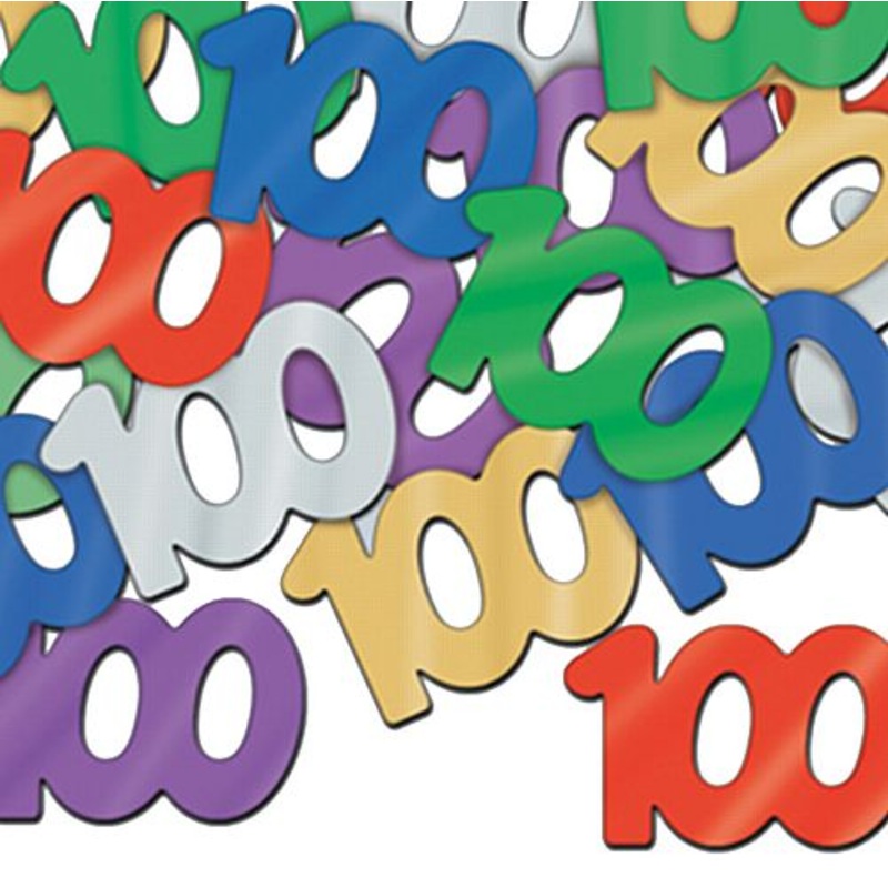 100th Birthday Age Confetti – 14g