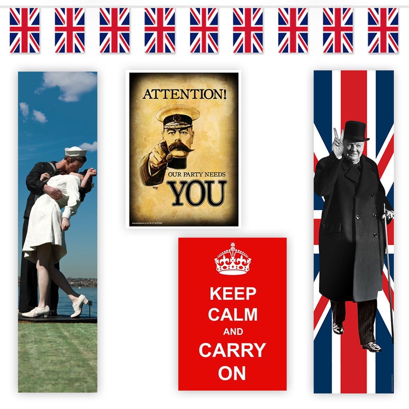 1940’s War Time Decoration Paper Pack