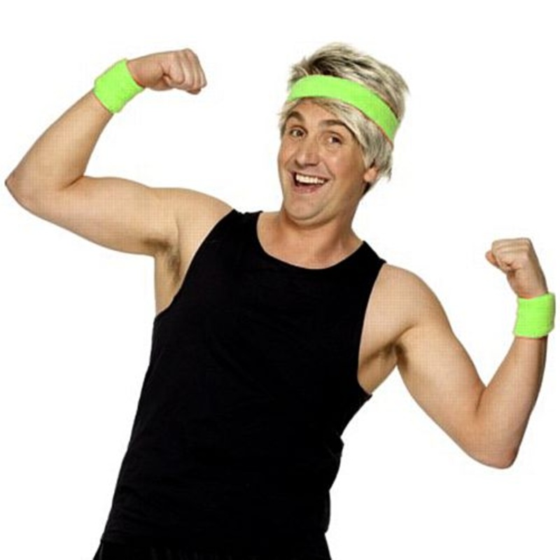 1980’s Green Sweatbands
