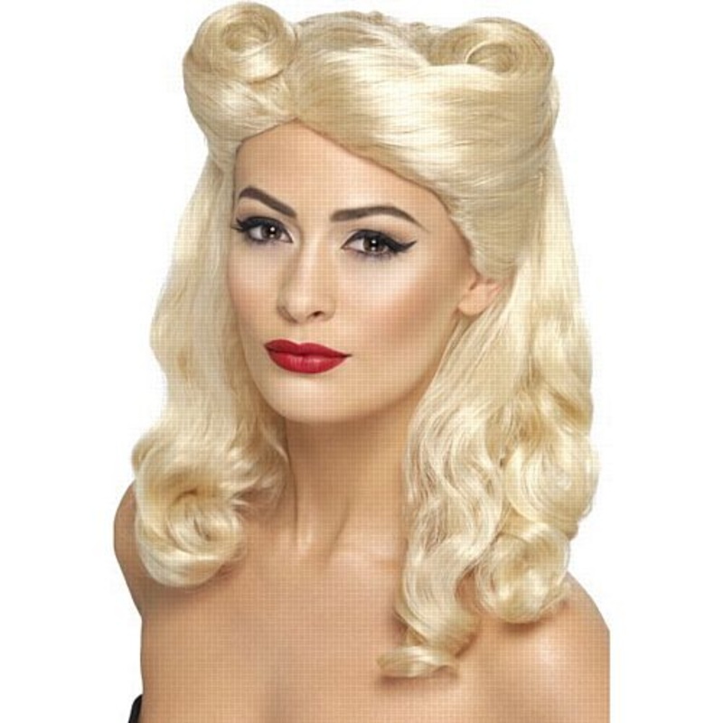 1940’s Blonde Pin Up Wig