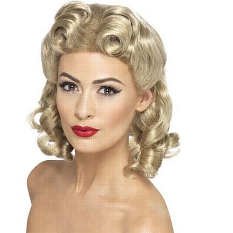 1940’s Blonde Sweetheart Wig