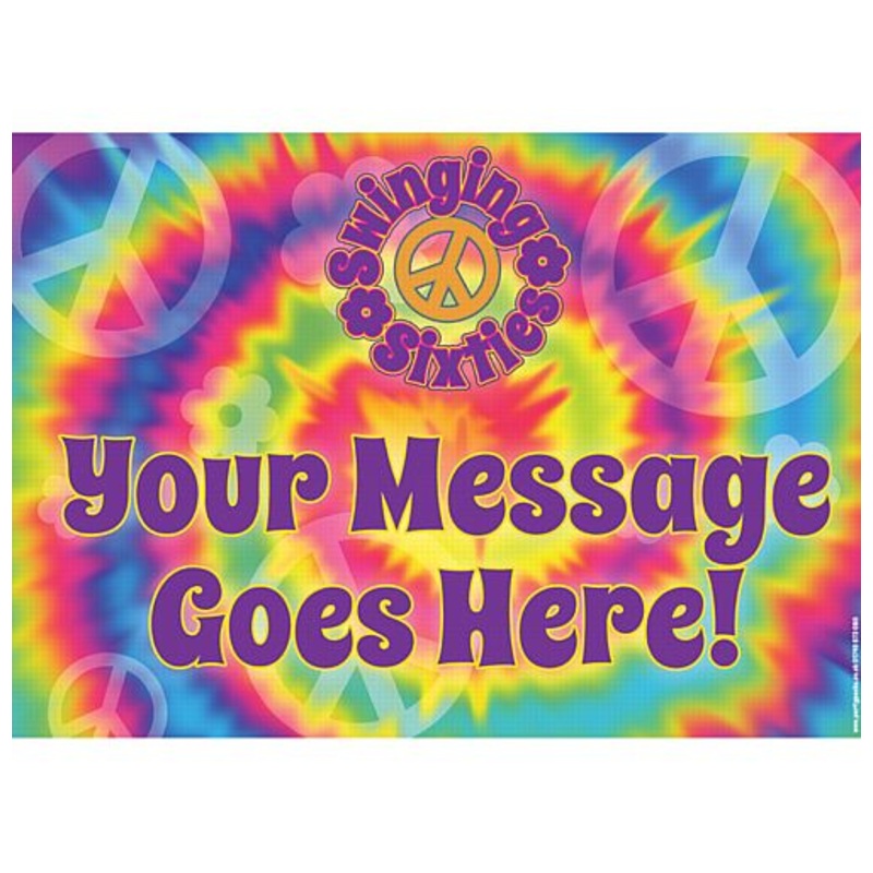 1960’s Personalised Poster – A3