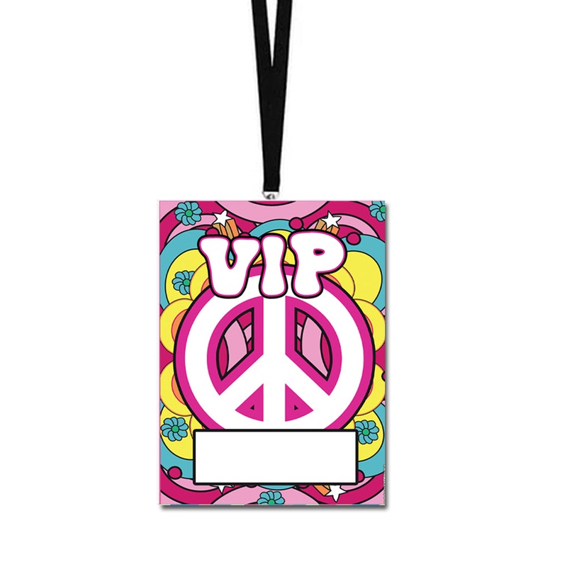 1960’s Hippie Lanyards – Pack of 8