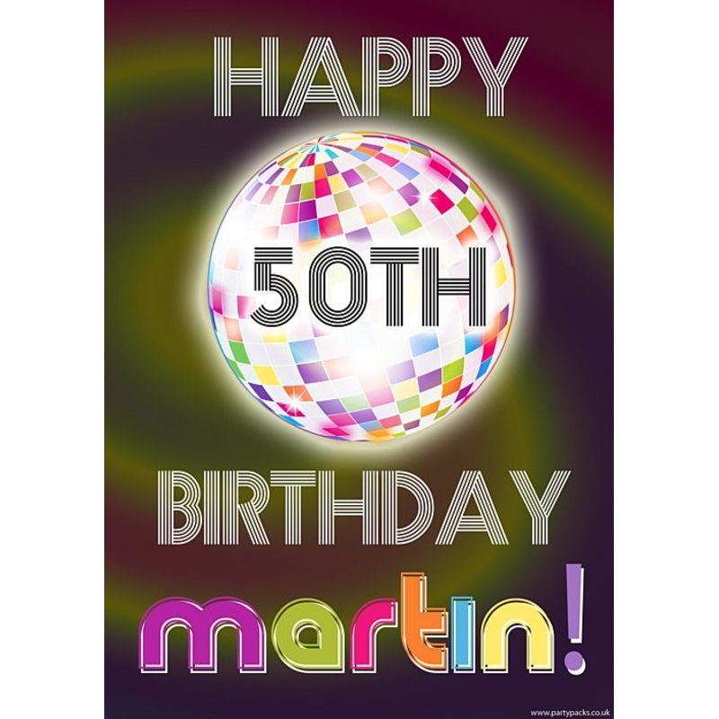 1970’s Personalised Poster- A3