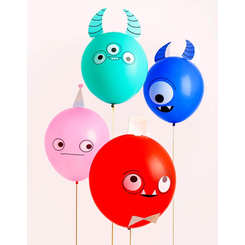 Little Monsters DIY Balloon Decorating Set (Set of 20)