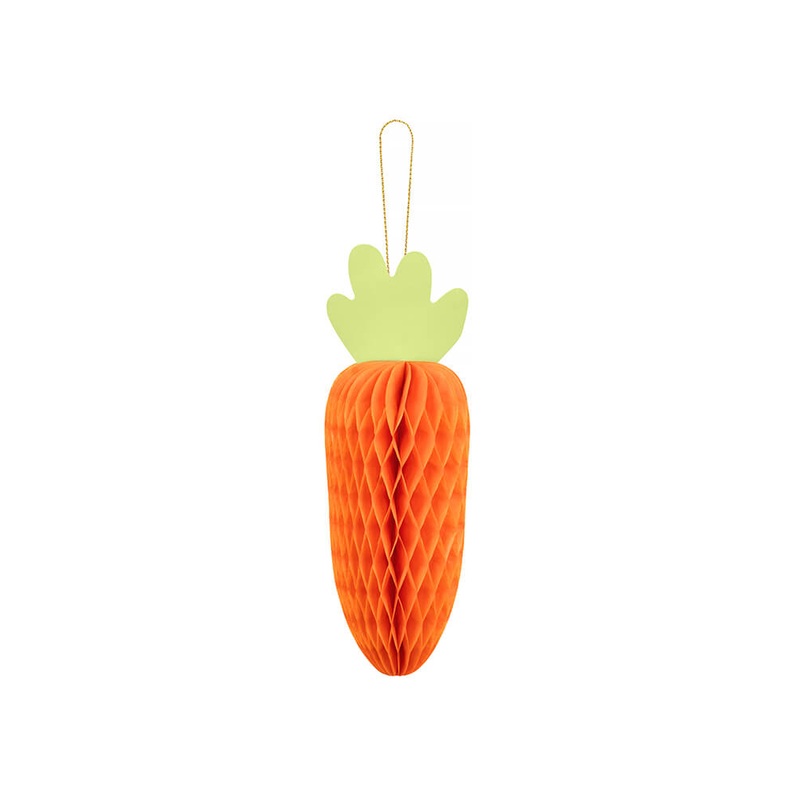 Honeycomb Carrot Decoration