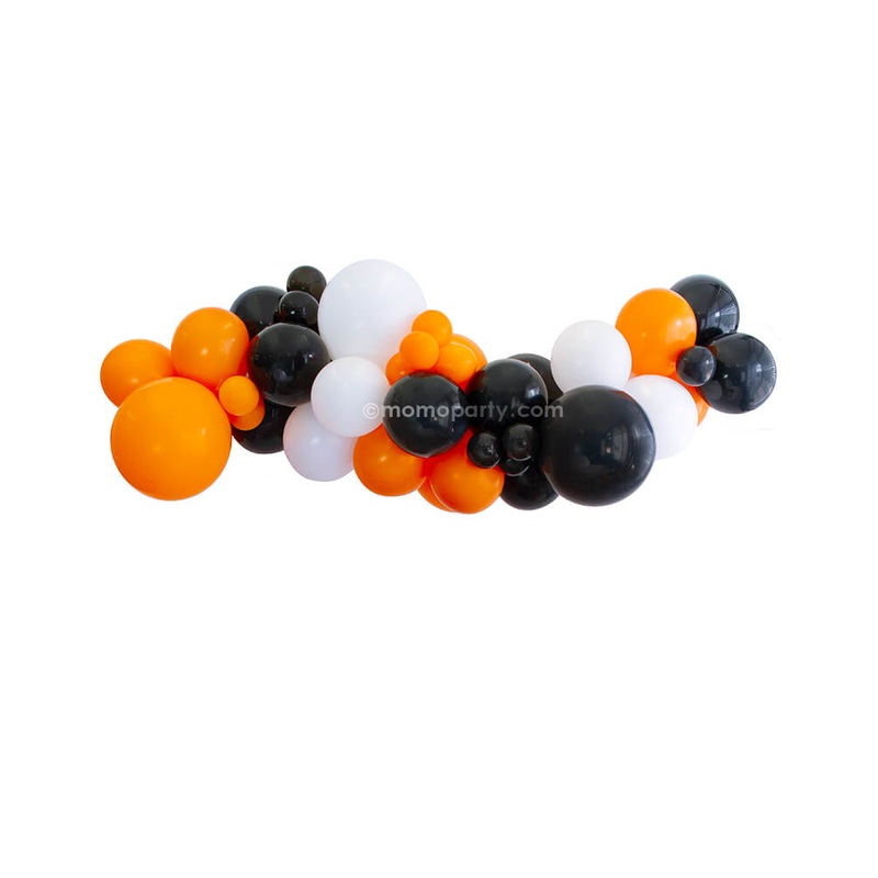 Vintage Halloween Balloon Cloud Kit With Hand Pump