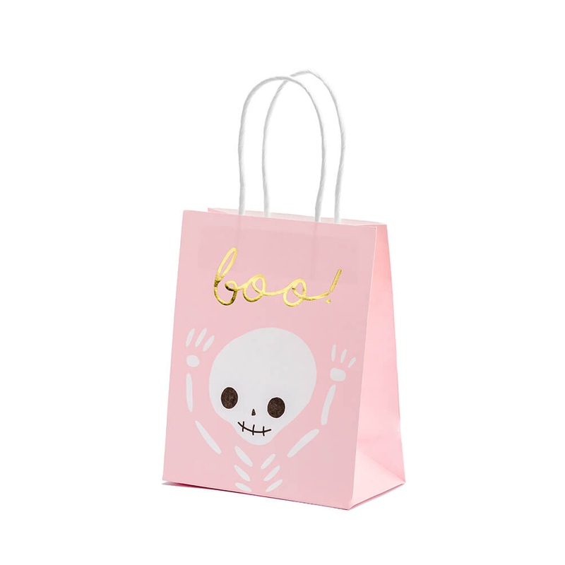Halloween Boo! Pink Party Bags (Set of 6)