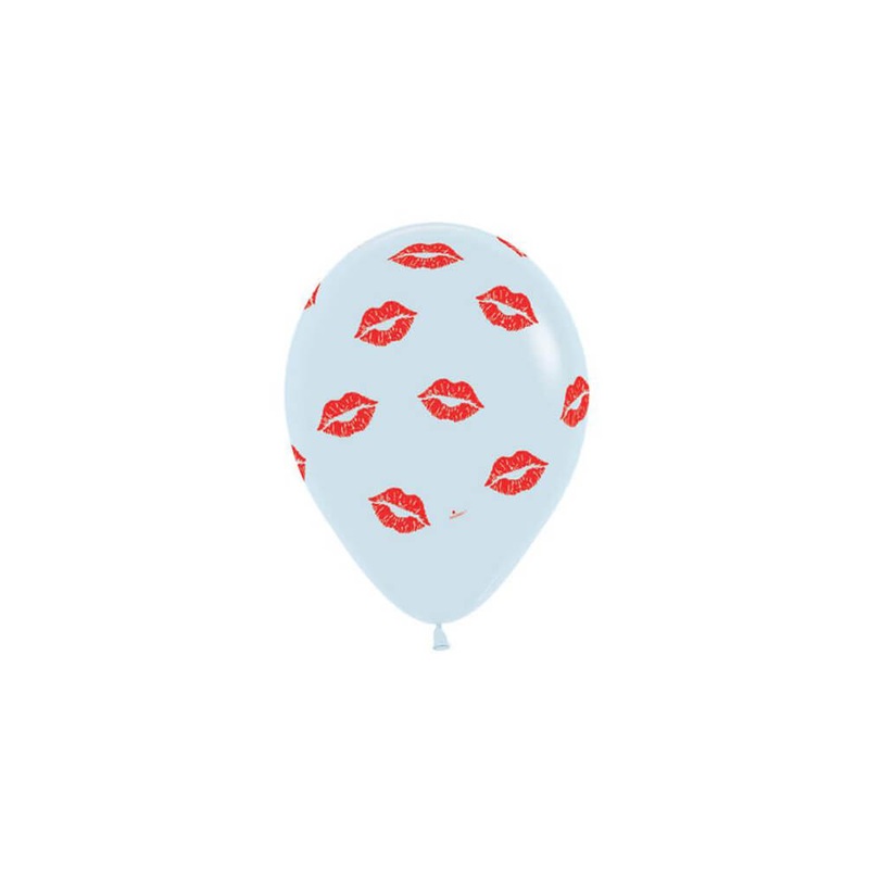 Kisses Latex Balloon Mix (Set of 6)