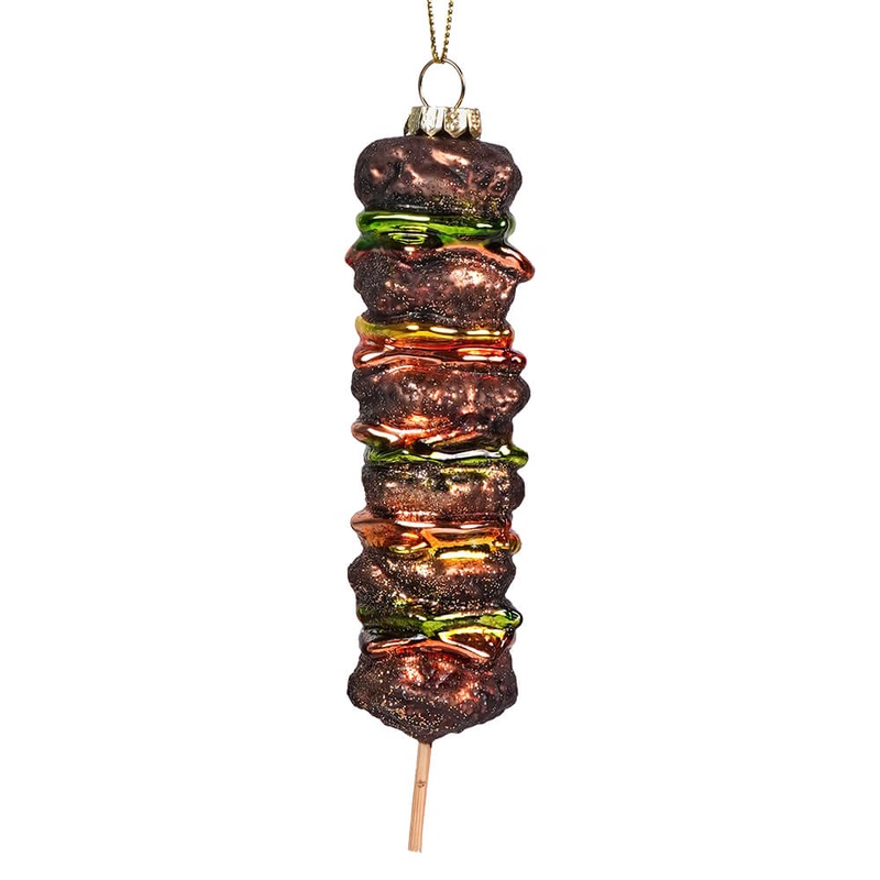 Glass Kabob Ornament