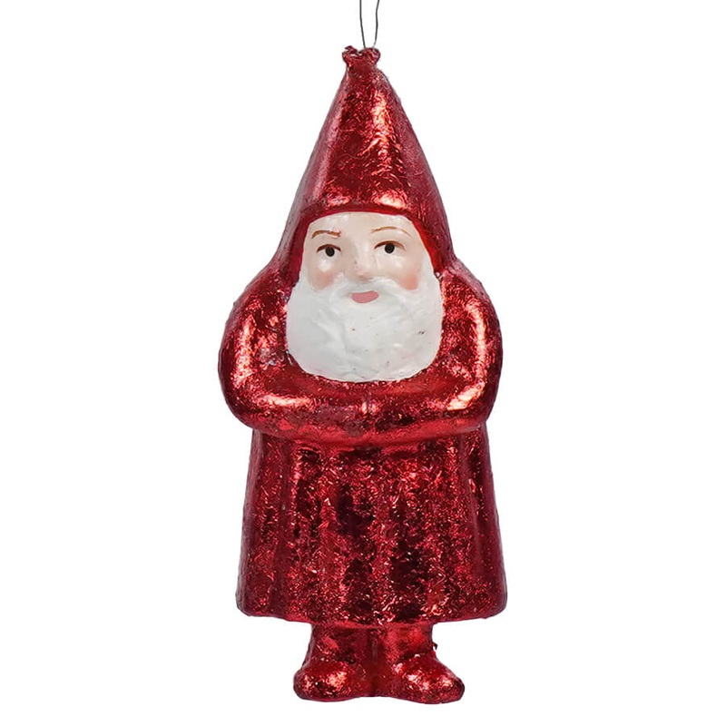 Mini Ruby Red Belsnickle Ornament