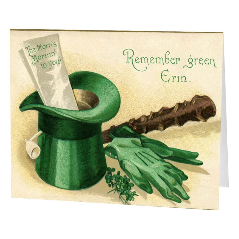 Remember Green Set/5 Greeting Cards