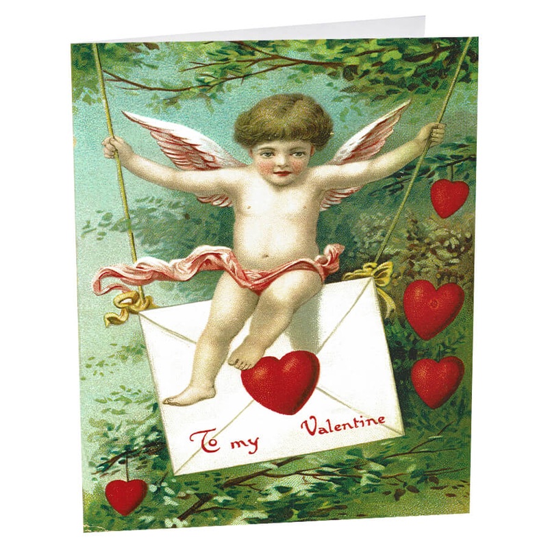 Valentine Angel Set/5 Greeting Cards