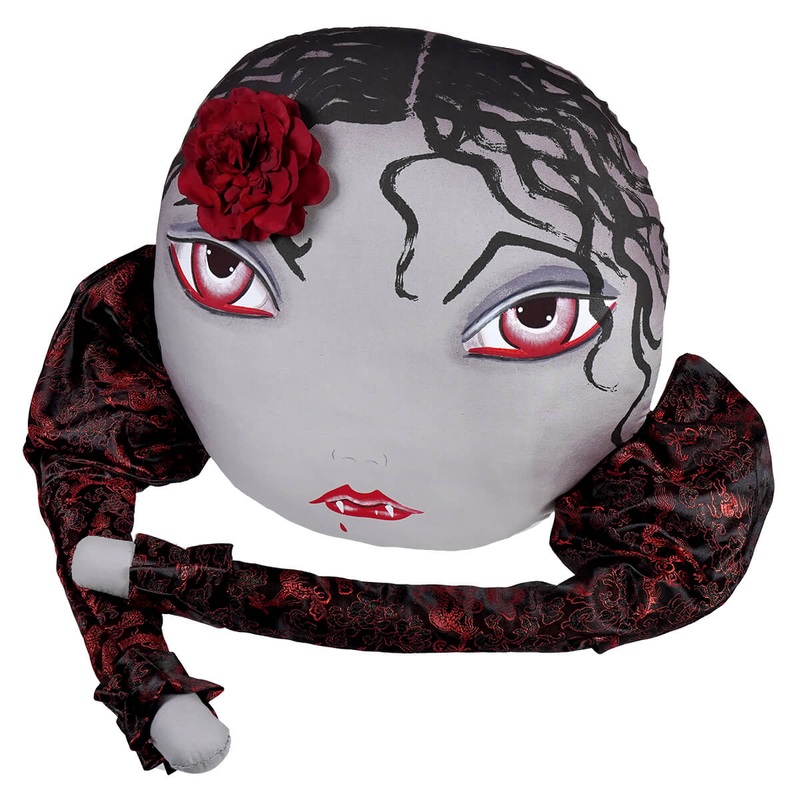 Vampira Zombinaland Decorative Pillow