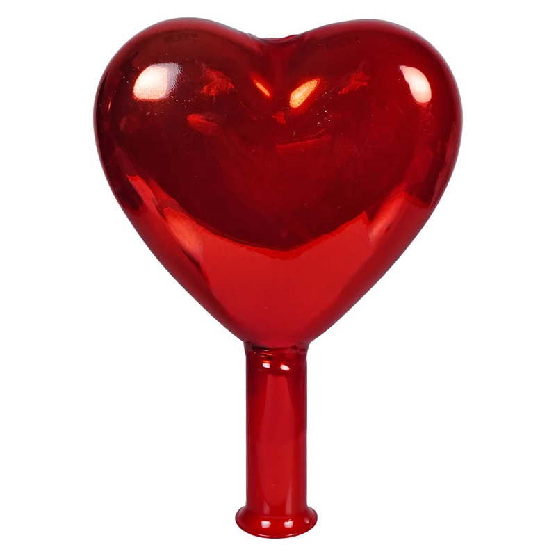 10″ Red Heart Tree Topper
