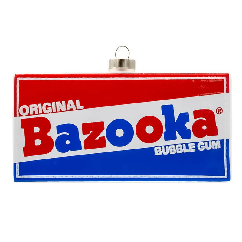 Bazooka Bubble Gum Box Ornament