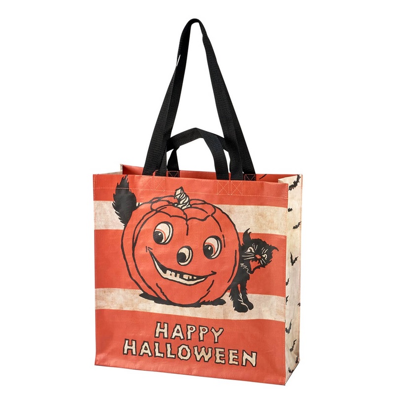 Vintage “Happy Halloween” Market Tote