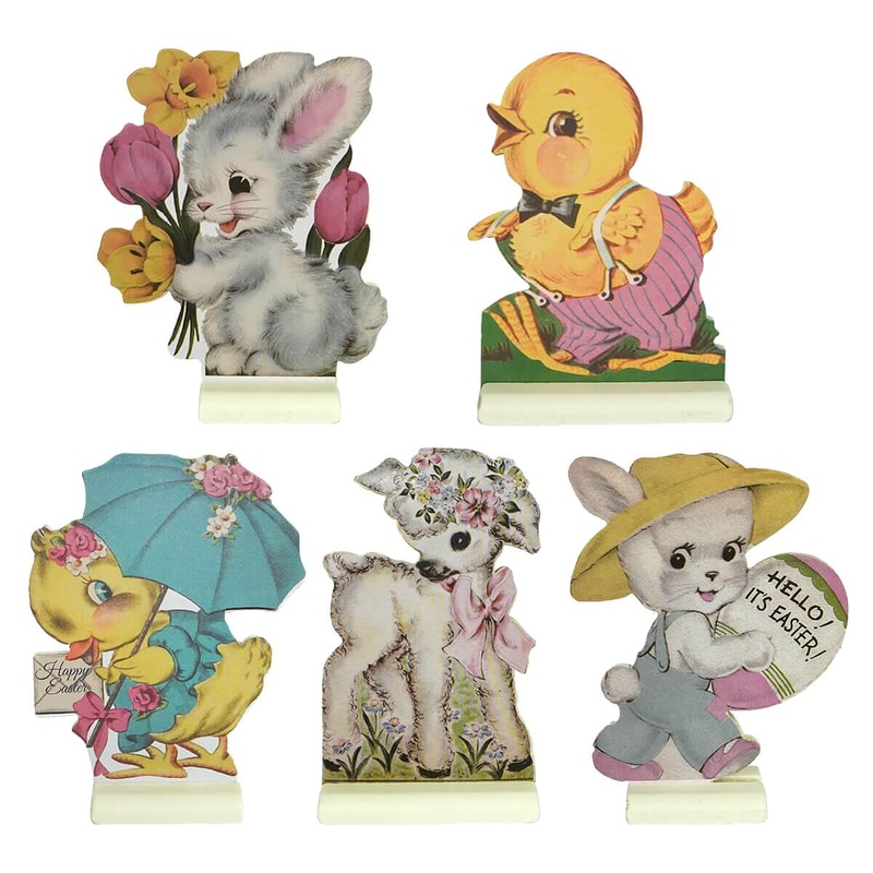 Retro Easter Die – Cut Boards Set/5