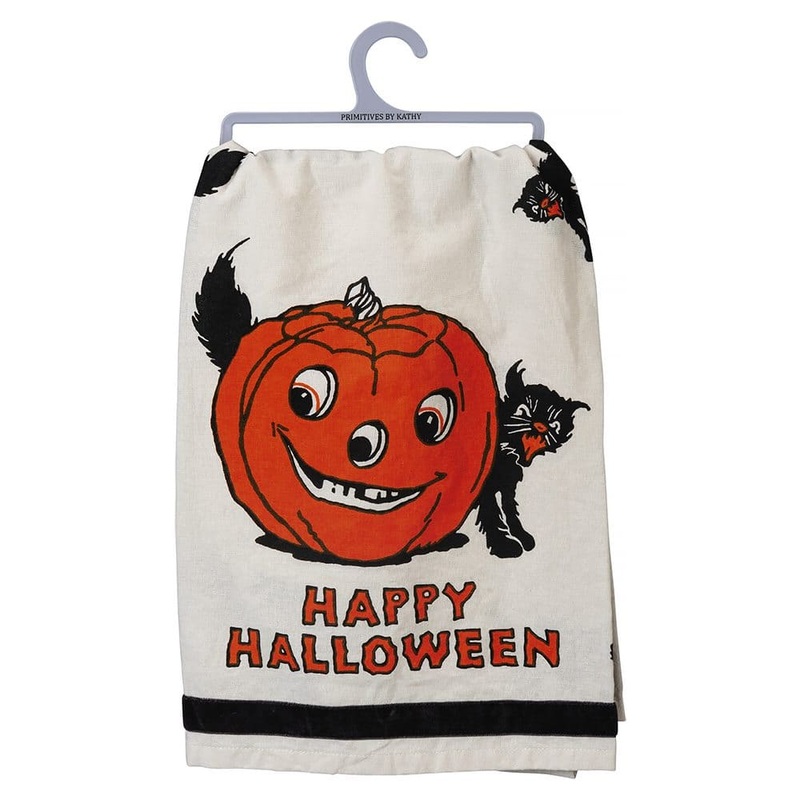 “Happy Halloween” Dish Towel