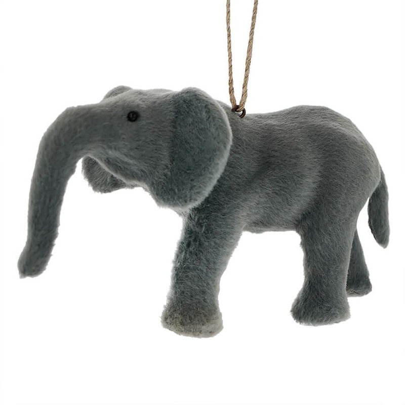 African Elephant Ornament