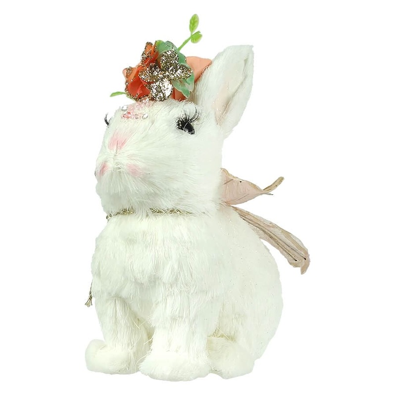 Pink Winged Flower Bunny