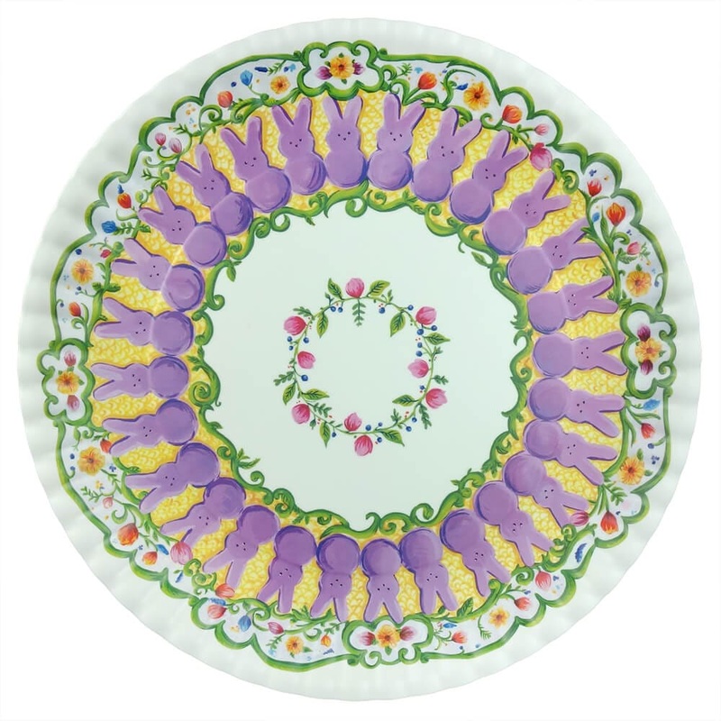 Purple Peeps “Paper” Platter