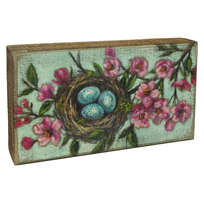 Robin’s Nest Box Sign