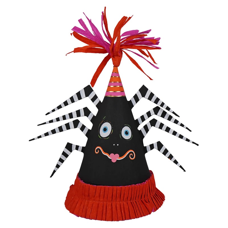 10″ Spooky Spider Party Favor Cone Box