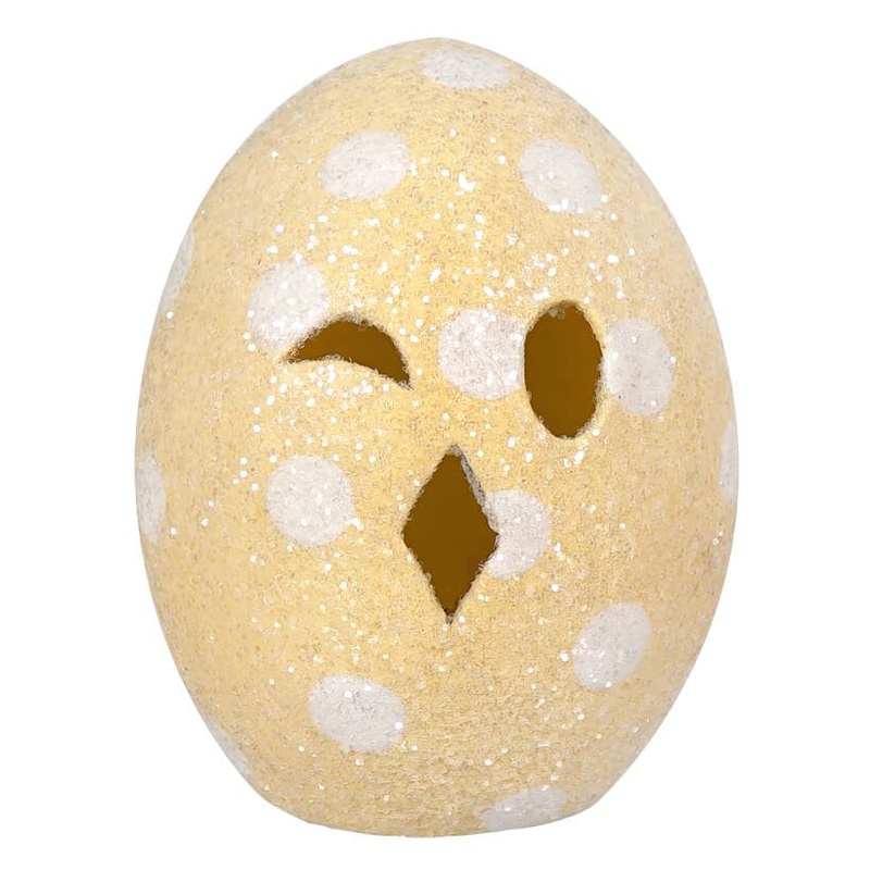 Yellow Chickie Egg Luminary