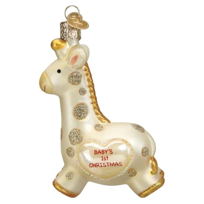 Baby’s First Christmas Giraffe Ornament