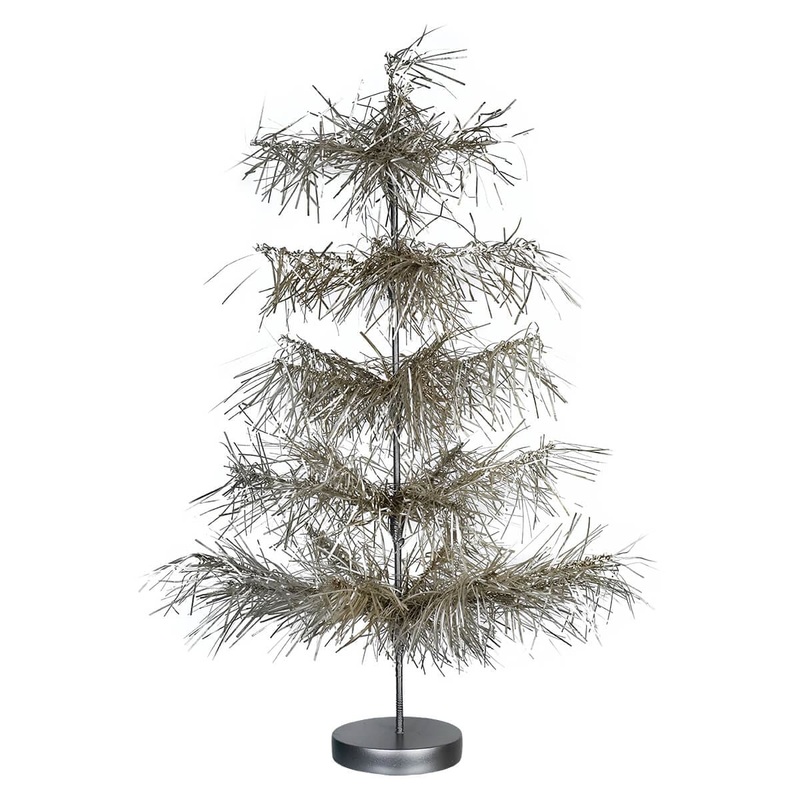 18″ Icicle Shiny Trim Tree