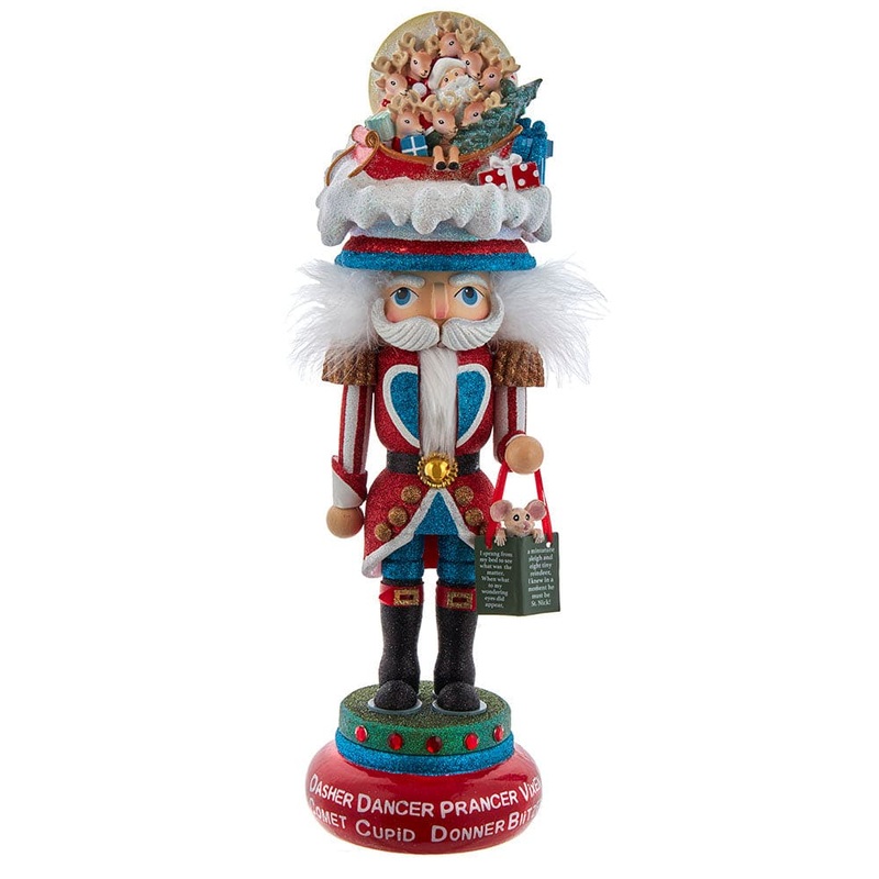 18″ Hollywood Nutcrackers Now Dasher, Now Dancer… Nutcracker