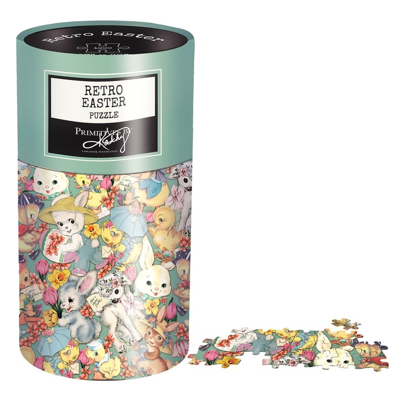 Retro 1000 Piece Easter Puzzle