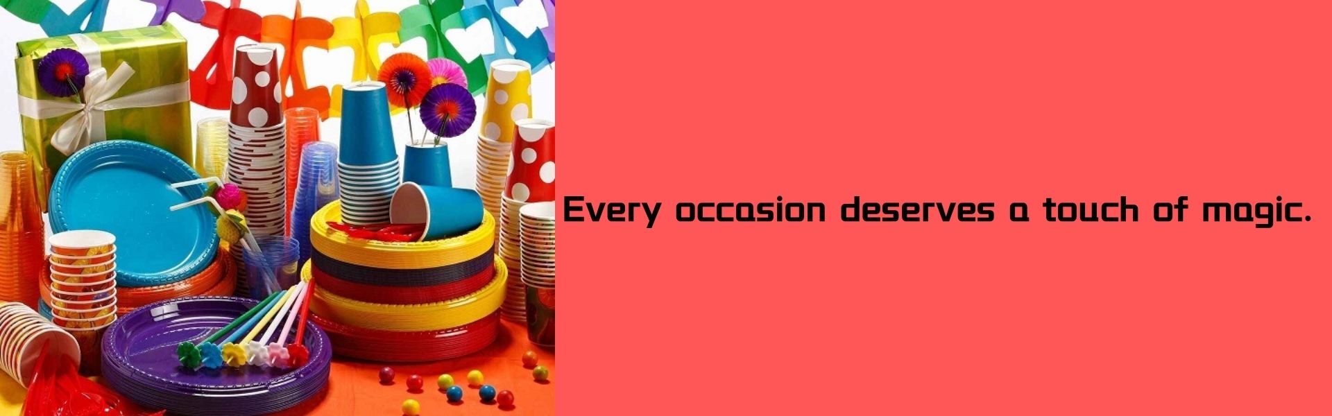 Colorful Balloons, Themed Costumes, Party Decorations, and Personalized Supplies for Fun Celebrations